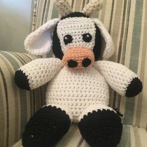 Handmade Crochet cow